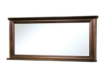 Klassischer Designer Echten Holz Rahmen XXL Spiegel 157x71 Spiegel - Model W-L1